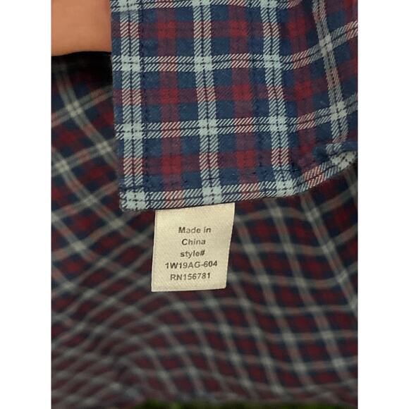 Ledbury 17.5 Men's Plaid Dress Shirt - Picture 4 of 6